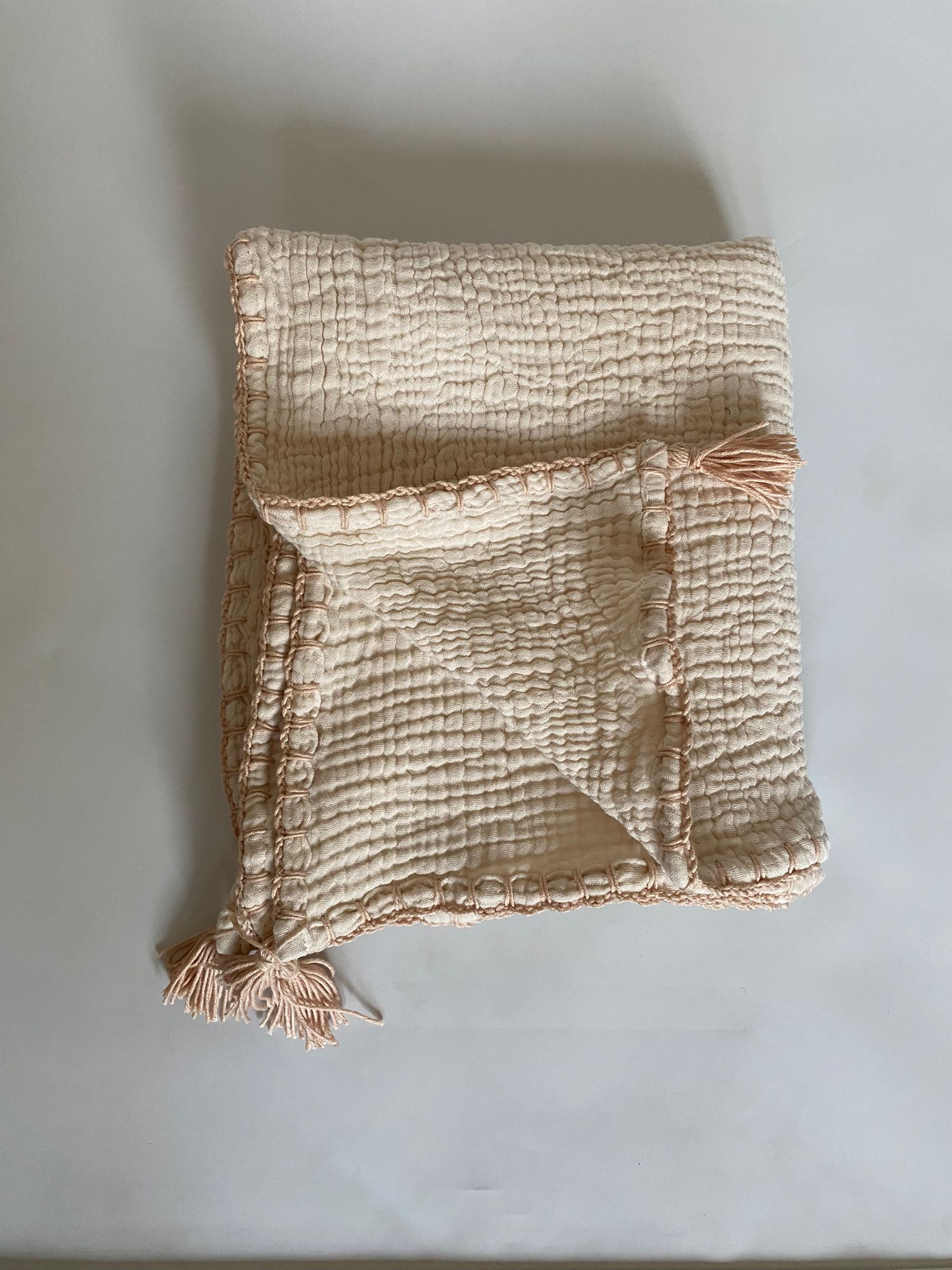 Müslin Bebek Battaniyesi IVORY